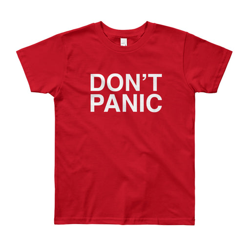 Load image into Gallery viewer, Don't Panic (Youth)