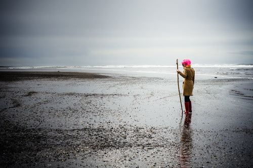 Pink (Framed Print)