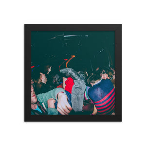 Shoe-Side Up (Framed Print)