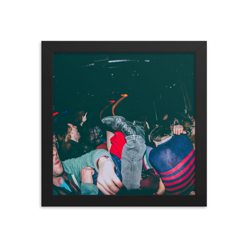 Shoe-Side Up (Framed Print)