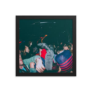Shoe-Side Up (Framed Print)