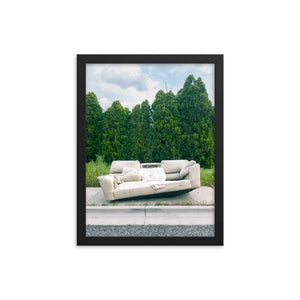 Sofa (Framed Print)