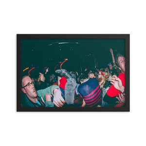 Shoe-Side Up (Framed Print)