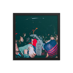 Shoe-Side Up (Framed Print)