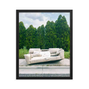 Sofa (Framed Print)