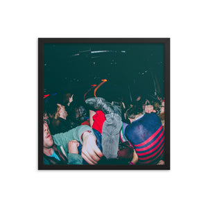 Shoe-Side Up (Framed Print)