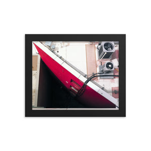 Triangular Pit of Despair (Framed Print)