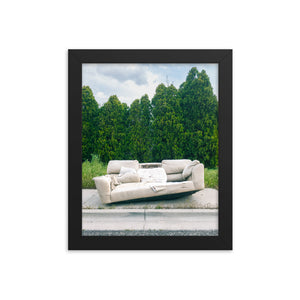Sofa (Framed Print)