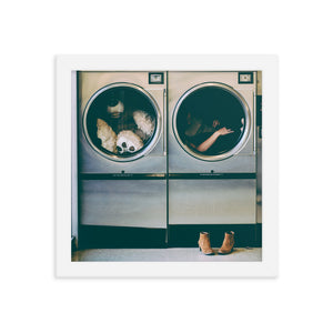 Spin Cycle (Framed Print)