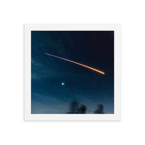 Destination: Mars (Framed Print)