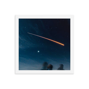 Destination: Mars (Framed Print)
