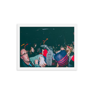 Shoe-Side Up (Framed Print)