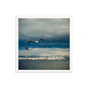 Seattle (Framed Print)