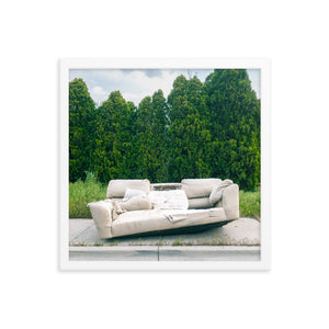 Sofa (Framed Print)