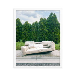 Sofa (Framed Print)