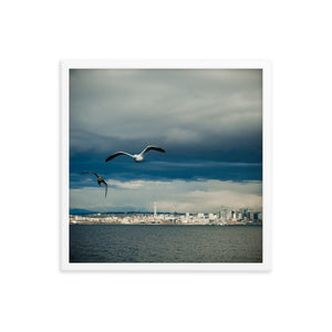 Seattle (Framed Print)