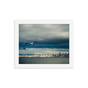 Seattle (Framed Print)