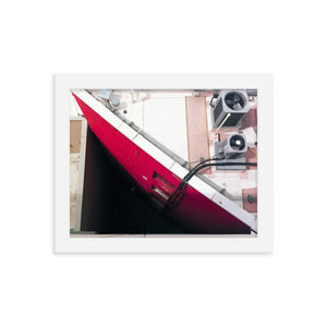 Triangular Pit of Despair (Framed Print)